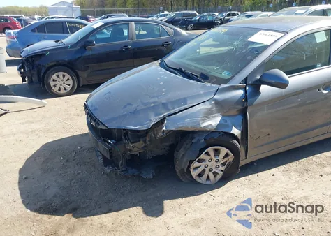2018 Hyundai Elantra Se from USA, damaged, VIN 5NPD74LF9JH391321